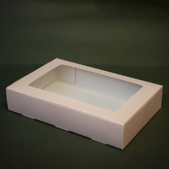 CAJA DESAYUNO COLOR ROSA CON VISOR 20X30X6 en internet