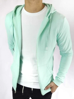 Hoodie Rustica Verde agua URBN en internet