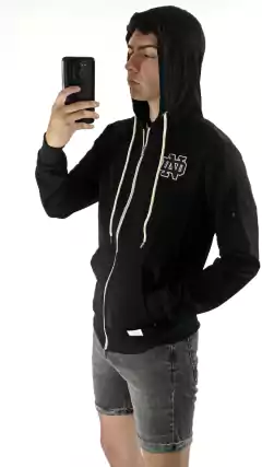 Hoodie DN Negra BTK - comprar online