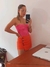 BUSTIER DIANA MAGENTA - Alma Mia Vestidos Bustier y corsets