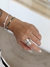 Anillo Cruce (plata maciza)