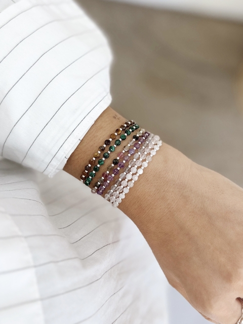 Pulseras piedras (elegí tu piedra)