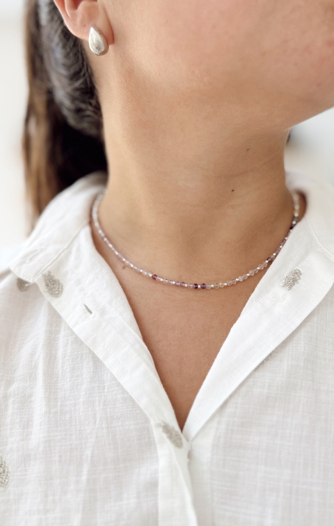 Collar Amatista clarita