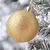 Bolinhas De Natal Enfeite Decoração 5 cm 6 unidade Dourado - loja online
