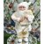 Boneco Papai Noel 45cm Roupa Branca Enfeite para Natal BR23455 - comprar online