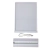 Painel Luminoso Expositor Vidro Led Branco Porta Panfleto Branco Frio 30x22 - Tecnnoled - Artigos para decoração e comunicação visual em Led