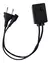 Mangueira Led Redonda 12mm Amarelo Âmbar 220V IP65 Com Conector 8 Funções