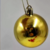 Bolinhas De Natal Enfeite Decoração 5 cm 6 unidade Dourado - comprar online