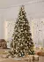 Bola de Natal Italia Dourado 10 Peças 6cm - Tecnnoled - Artigos para decoração e comunicação visual em Led