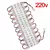 Modulo LED Smd 7025 3led Ip65 220v Branco Frio