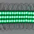 Módulo Injetado Led SMD 7025 Mini c/ 3led 12v 1,5w IP65 Verde - comprar online