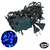 Pisca Pisca 100 Leds;Fio Verde; 8 Funções 10M Azul 110v M/F