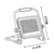 Imagem do Refletor Led 200w Recarregável Holofote Resistente À Água Branco Frio