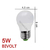 Lâmpada Led Bolinha 5w Branco Quente Bivolt - comprar online