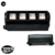 Spot para Trilho 1de Led 5W Acabamento Preto Direcionavel Branco Quente
