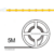fita Cob 400leds/M 12v 5mm ultra fina 10w/m branco morno - comprar online