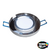 Spot Super Led 3w Redondo Espelhado Branco Quente 3500k Bivolt