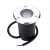 Balizador Led Chão 1w Branco Quente IP67 Bivolt