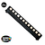 Spot para Trilho de Led 25W Acabamento Preto Direcionavel Branco Quente