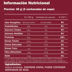Bio - Avena Extra Fina sin tacc - comprar online