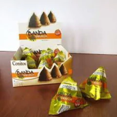 Banda naranja - Conitos de dulce de leche SIN TACC