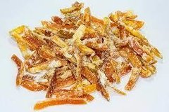Cascara de naranja glaseada
