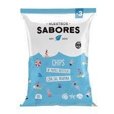 Nuestros sabores - Papas fritas con sal marina