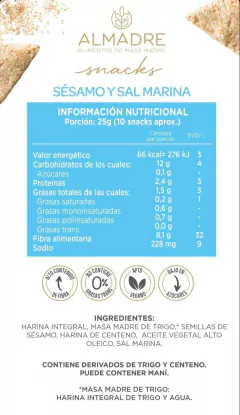 Almadre - Snack horneados - comprar online