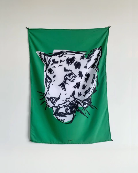 Bandeira Verde Onça - comprar online