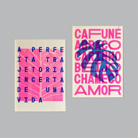 Kit Prints Trajetória e Carinhoso