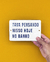 Placa Pensando No Banho - comprar online