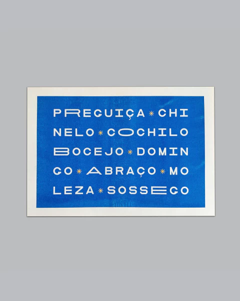 Print Preguiça - comprar online