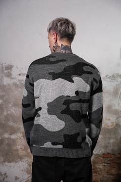 sweater black Army - comprar online