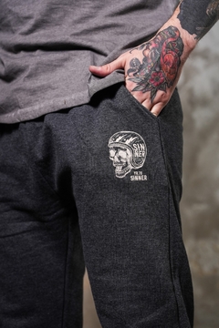 jogg "Rider" gris melagne - comprar online