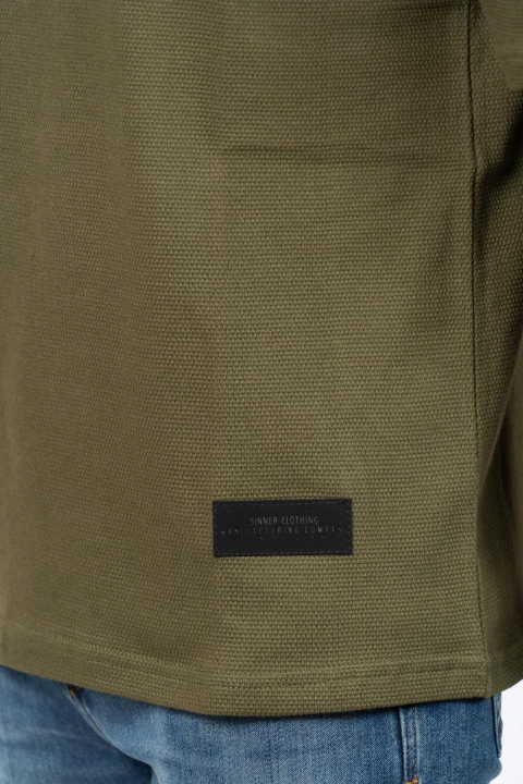 Remera Relaxed Verde Militar en internet