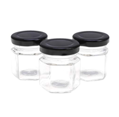 Frasco Hexagonal 40cc x 10 unid - comprar online