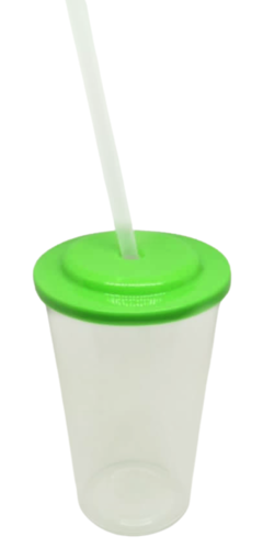 Vaso Plastico 275cc con tapa y sorbete x 10 unid - tienda online