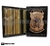 Carteira compacta em couro Musico Profissional (República comprido/Detalhe preto) - comprar online