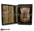 Carteira compacta em couro Resgate Médico (República comprido/Detalhe preto) - comprar online
