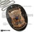 Distintivo Comprido em couro Resgate Socorrista (República comprido/Detalhe preto) - comprar online