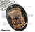 Distintivo Comprido em couro Segurança Agente (República comprido/Detalhe dourado) - comprar online