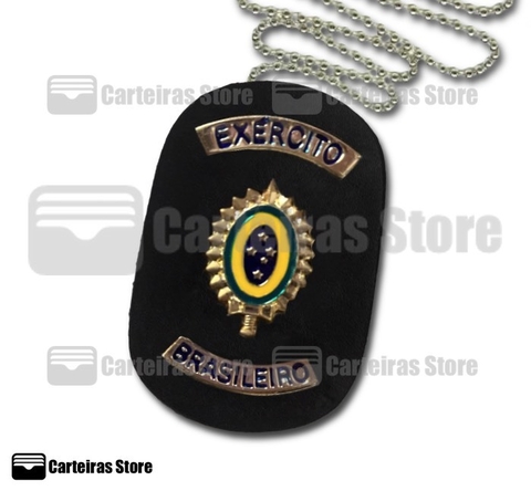 Distintivo em couro Exército Brasileiro (Brasão exército)