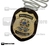 Distintivo em couro Investigador Profissional (Brasão Fed.)