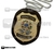 Distintivo em couro Segurança Privada Profissional (Brasão Fed.)