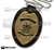 Distintivo em couro Vigilante Profissional (Brasão Americano)