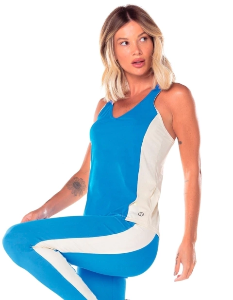 REGATA COSTAS NADADORA AURORA - 028710 - C0301 - AZUL ENSEADA - VESTEM