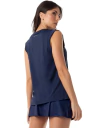 BLUSA DRY FIT MANGA CURTA LORENA AZUL MARINHO VESTEM - comprar online