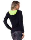 BLUSA DRY FIT MANGA LONGA GRAHAM PRETO COM NEON - comprar online