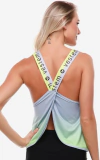 REGATA DRY FIT CENTRAL PARK DEGRADE AZUL GAROA COM AMARELO NEON E1028 DEG. AZUL GAROA/AMARELO NEON VESTEM - comprar online