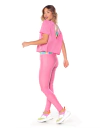 BLUSA MANGA CURTA DAISY - 029238 - C0504 - ROSA CANDY - VESTEM - BE Fitness store